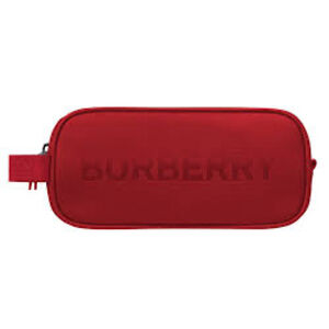 BURBERRY | Red Cosmetic Bag One Size